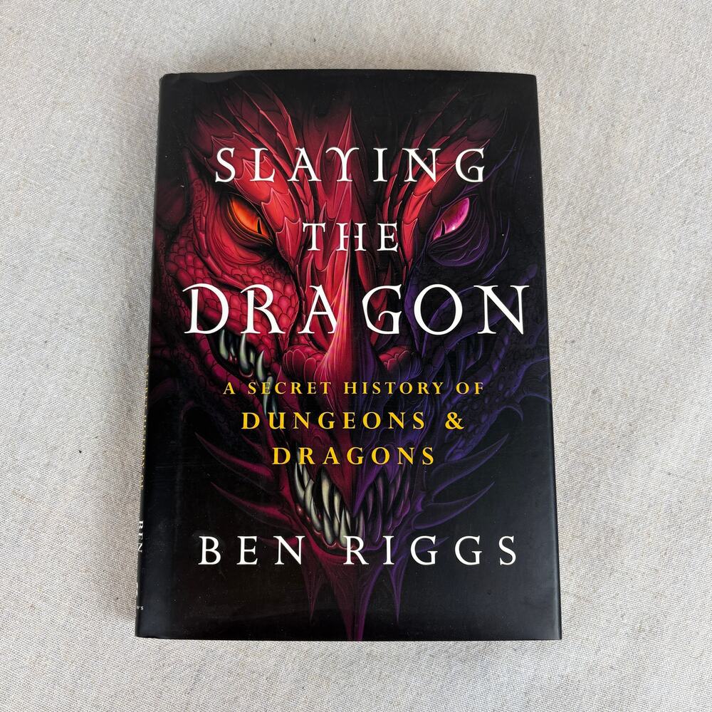 Slaying the Dragon A Secret History of Dungeons & Dragons by Ben Riggs Hardcover